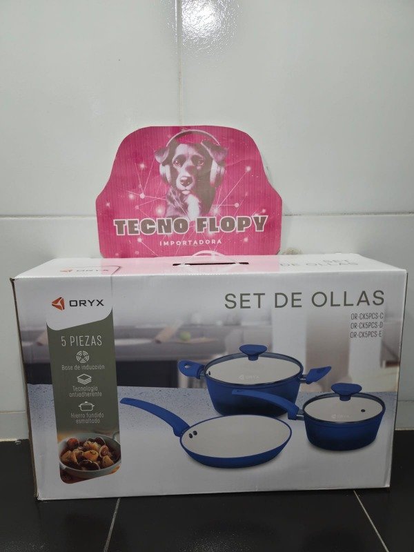 Producto - Bateria de ollas 5 piezas