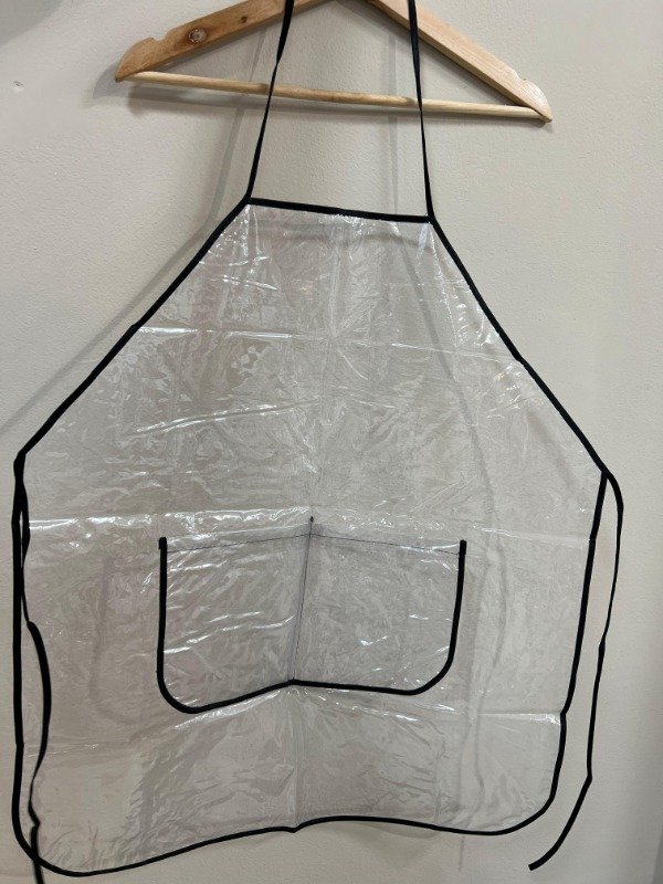 Producto - Delantal nylon cristal peluqueria