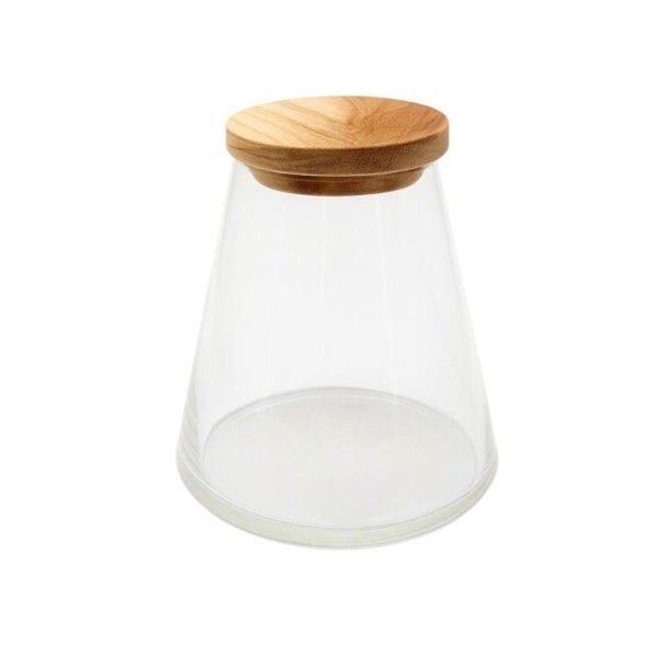 Producto - Florero Conico Chico Con Tapa Madera