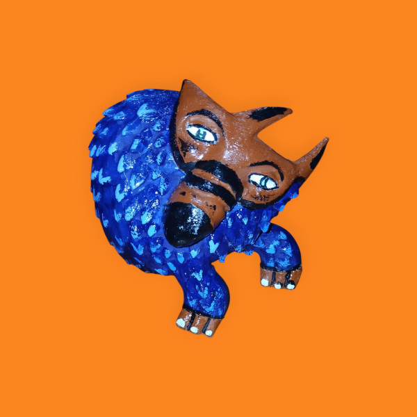 Producto - Figura lobo suelto cordero atado