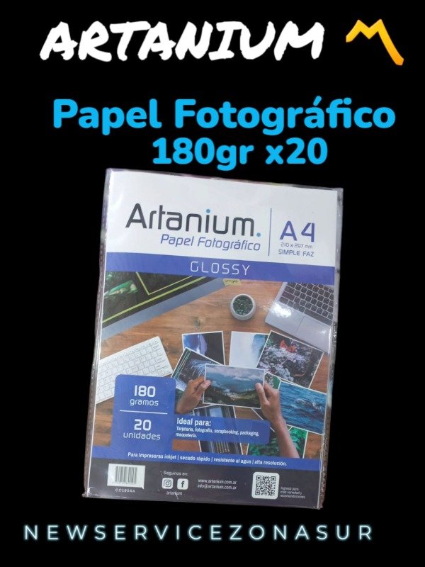 Producto - PAPEL FOTOGRAFICO ARTANIUM