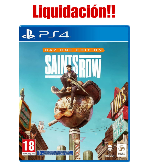 Producto - Saints Row Liquidacion Juego Fisico PlayStation 4