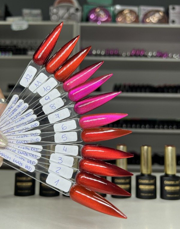 Producto - Esmalte Semi Ojo de gato - Charm Limit - "GLAZE RED"