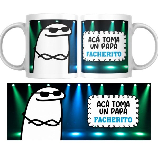 Producto - Taza - Dia del padre - Aca toma un papá facherito (flork)