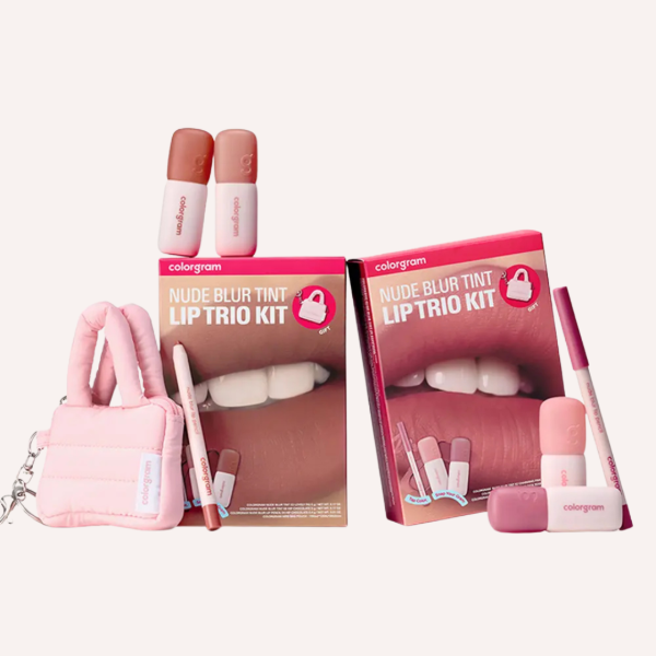 Producto - COLORGRAM Nude Blur Tint Lip Trio + GIFT