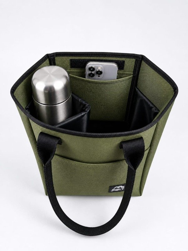 Producto - MATERA TOTE DE CORDURA VERDE MILITAR