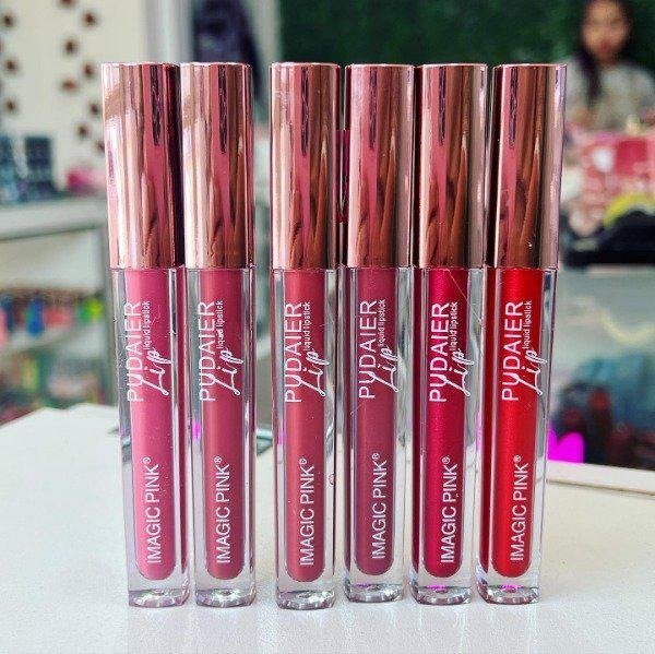 Producto - Lip Lipstick FINE FLASH Pudaier - IMAGIC PINK