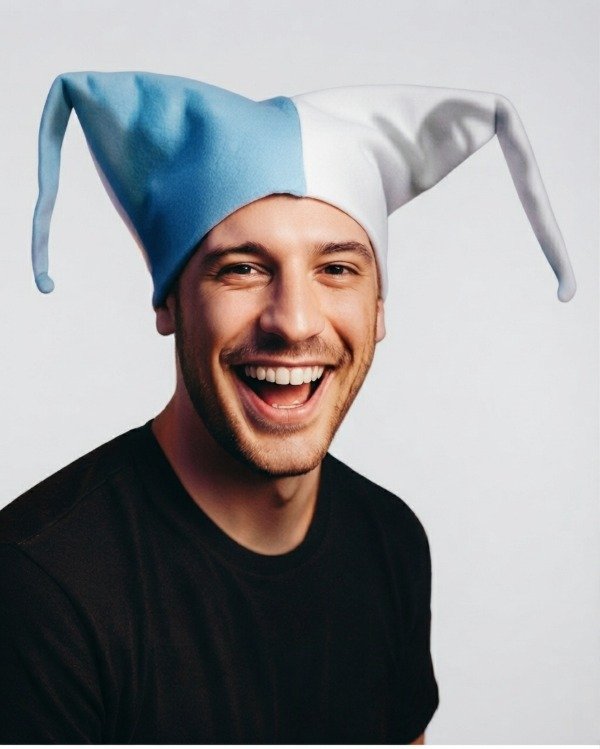 Producto - Gorro Arlequin De Tres Puntas En Pañolenci Cotillon unisex - 0