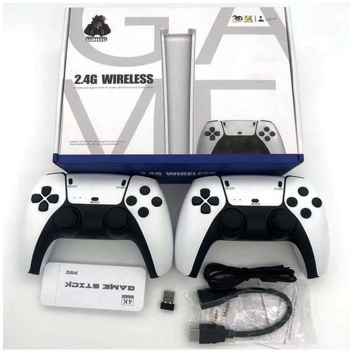 Producto - Consola Retro Game Stick Lite M15 4K 21000 Juegos 2 Joysticks Inalámbricos