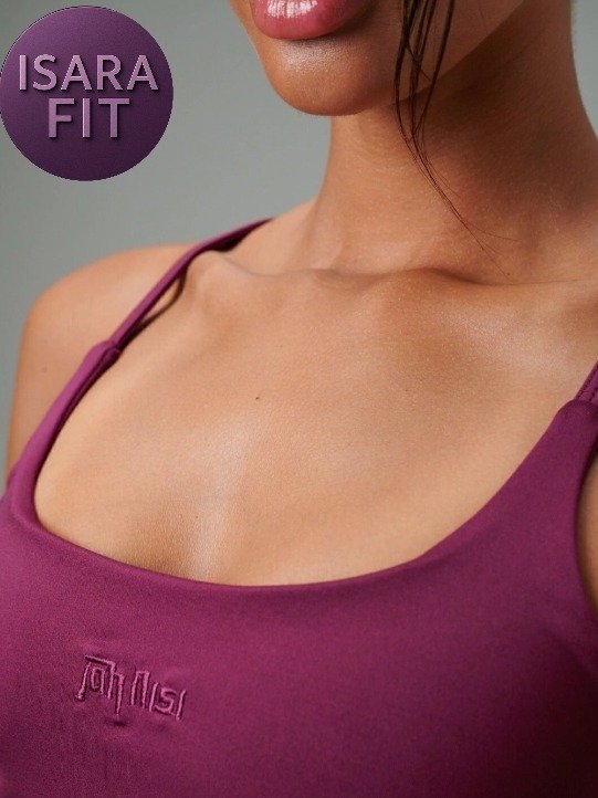 Producto - Musculosa Cropped Berry - 2