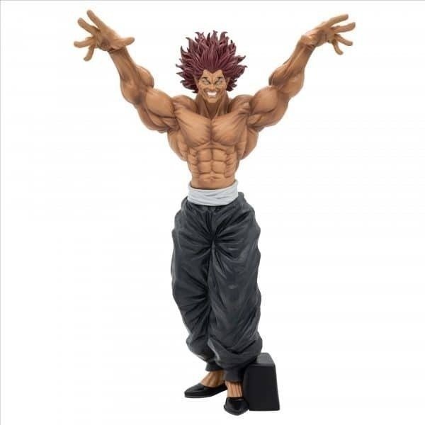 Producto - Figura Original Yujiro Hanma, Baki the Grappler. BANPRESTO GRANDISTA