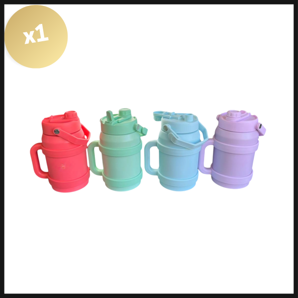 Producto - GALON FLIP DOBLE PICO CON MATE 1500ML SIN LOGO