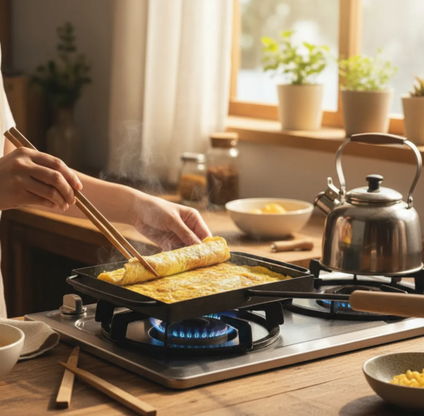 Producto - Sartén Tamagoyaki Japones Cuadrado