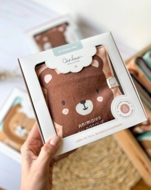 Producto - Libro de tela ANIMALES DEL BOSQUE