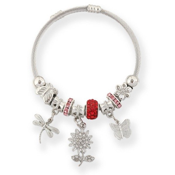 Producto - Pulsera Charms Cherry Girasol