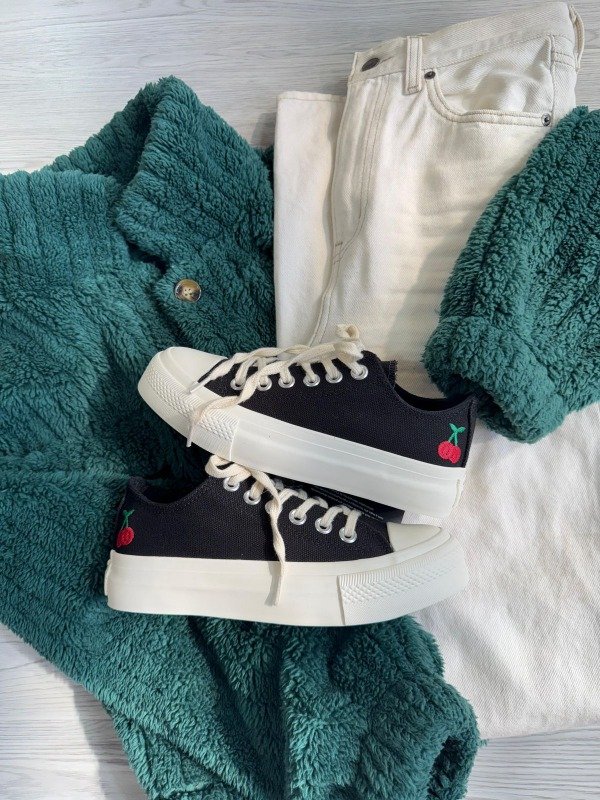 Producto - Converse Plataforma Cherry