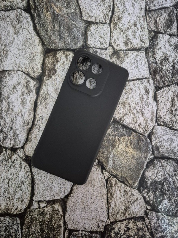 Producto - Funda tpu simil silicon sin felpa Moto G56 negra