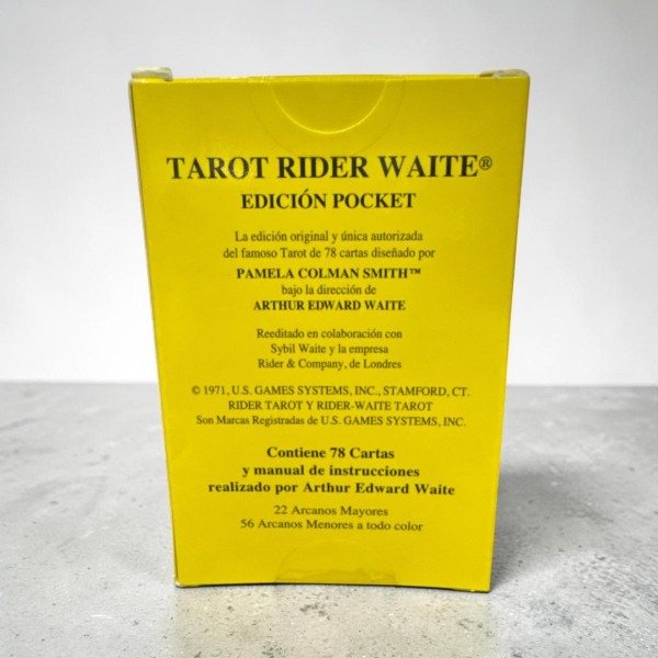 Producto - RIDER WAITE AMARILLO (LIBRO+CARTAS) TAROT (BOLSILLO) - 1