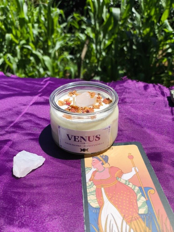 Producto - vela VENUS - amor propio