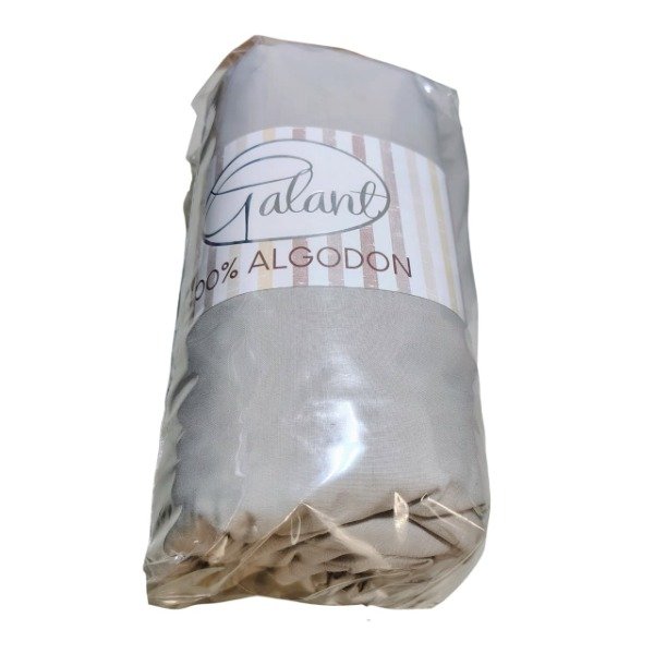 Producto - Sábana ajustable 4king Galant 180h gris claro
