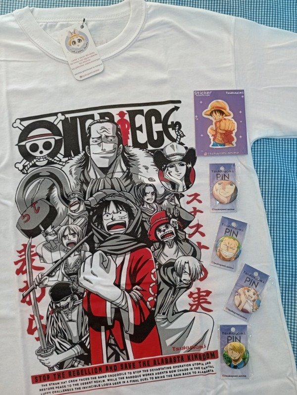 Producto - Remera One Piece: Arc Alabasta