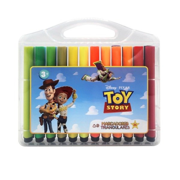 Producto - MARCADORES EZCO TRIANGULARES X24 TOY STORY