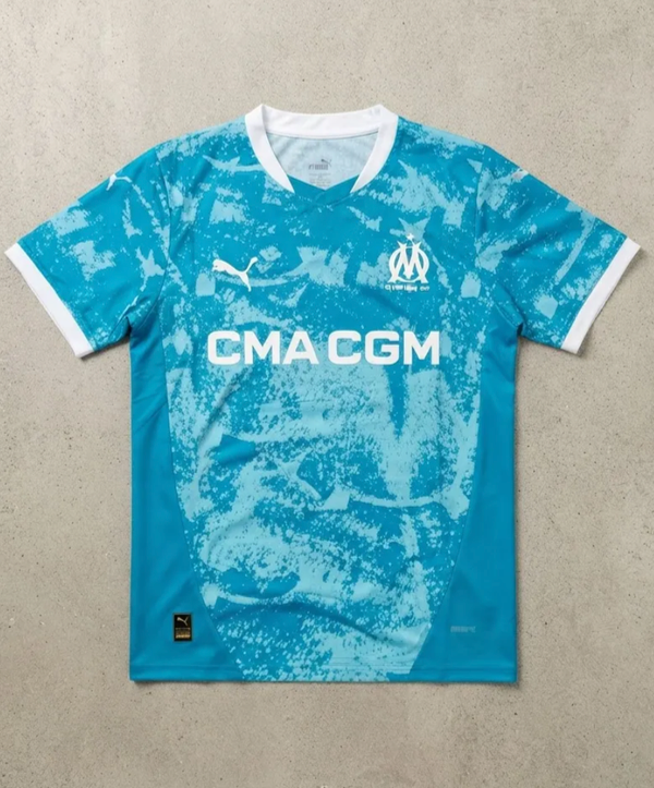 Producto - Camiseta Olympique Marsella Suplente Celeste 2025/26 - 0