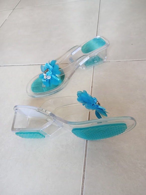 Producto - heels ojotas tipo cristal