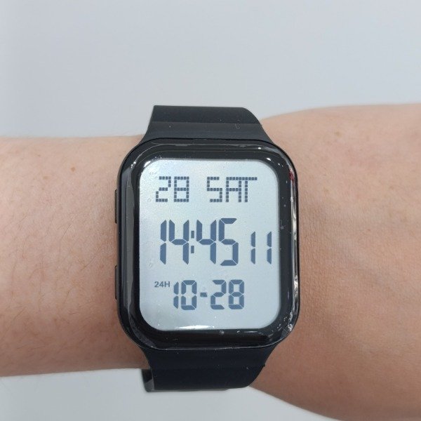 Producto - RELOJ LEMON DIGITAL CUADRADO NEGRO