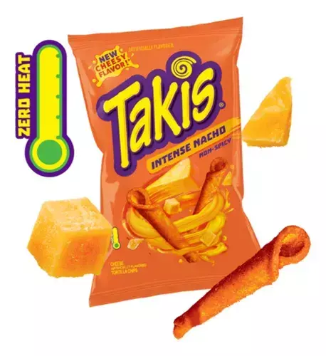 Producto - Takis Intense Nacho (Sabor Queso) 85gr