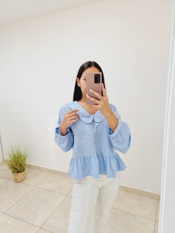 Producto - BLUSA GIANNA PUNTO ESPIGA