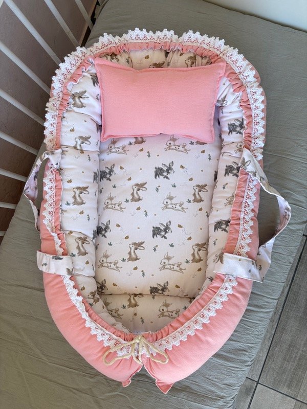 Producto - Nido de contención conejitos rosas