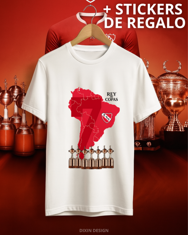 Producto - Remera Independiente - Diseño Exclusivo + Sticker de Regalo