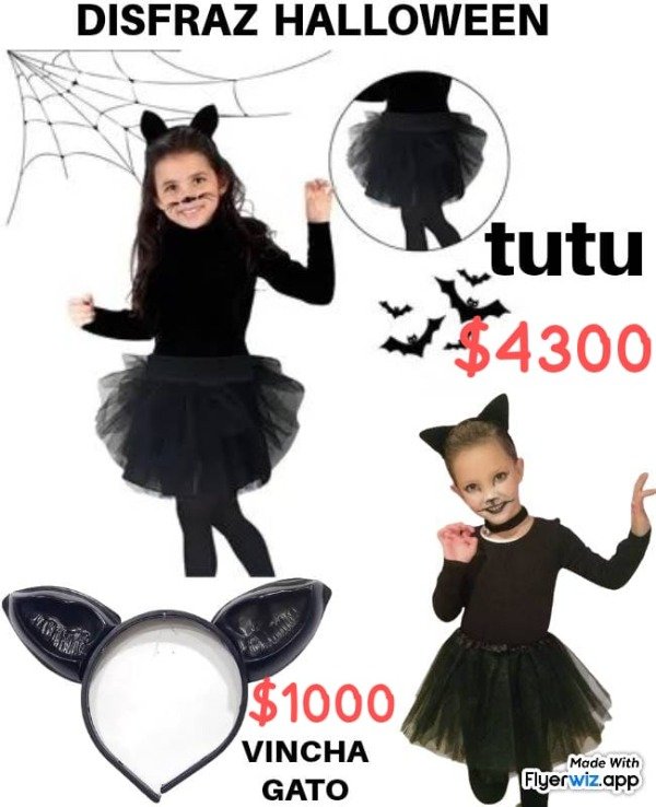 Producto - Vincha gatito x unidad disfraz halloween