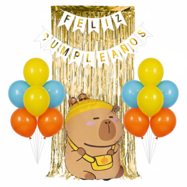 Producto - Set capibara 18 piezas