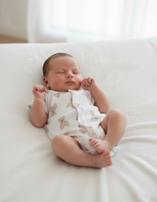 Producto - Enterito de algodon corto ositos