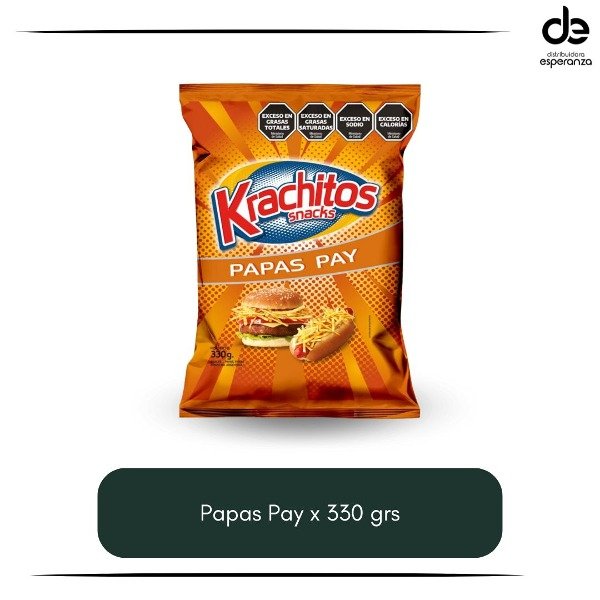 Producto - Papas Pay x 330 grs Krachitos