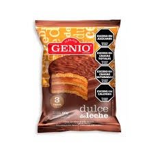 Producto - ALFAJOR GENIO 3 BLANCO/NEGRO X24 - 2