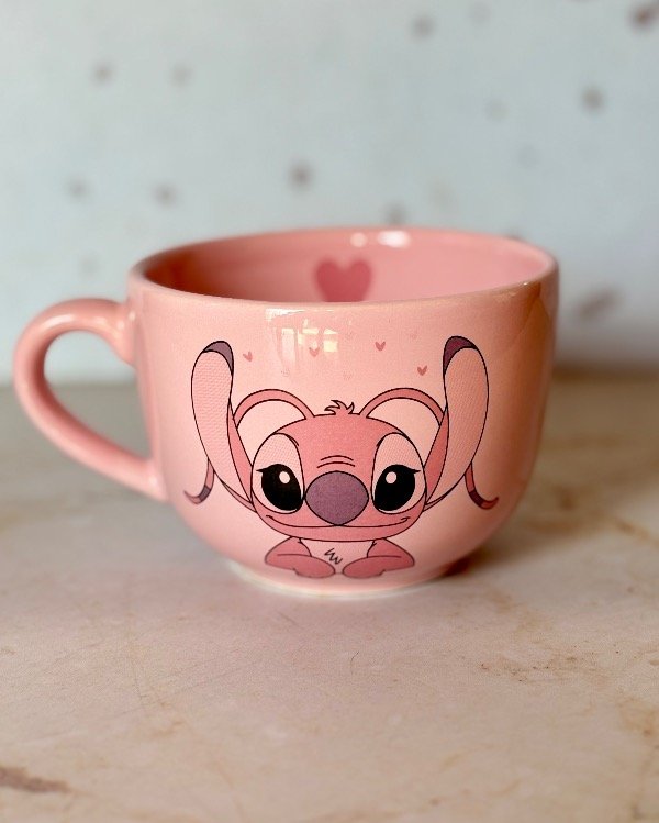 Producto - Tazón Rosado - Ángela "Orejas"