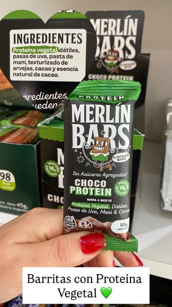 Producto - Merlín Bars - Choco Protein