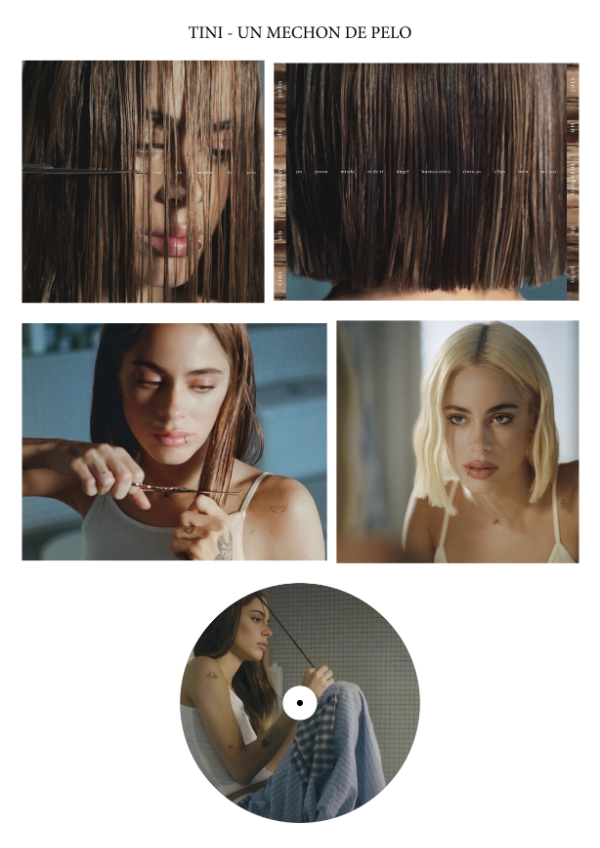 Producto - TINI "un mechón de pelo" CD Custom