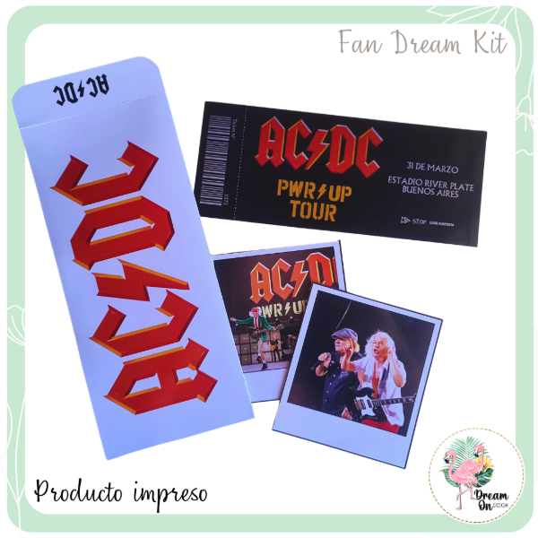 Producto - AC/DC PWR UP Tour - Fan Dream Kit