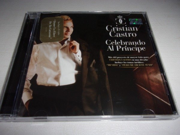Producto - CD CRISTIAN CASTRO CELEBRANDO AL PRINCIPE ARG 37A
