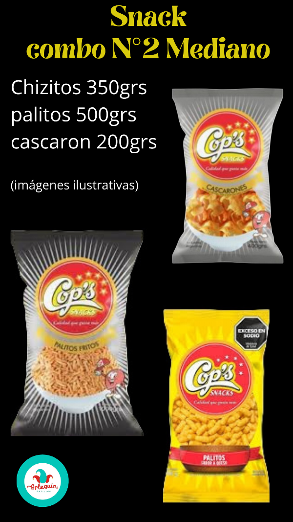 Producto - COMBO SNACK N 2 CHIZITO+ CASCARON+ PALITO (MEDIANO O GRANDE)