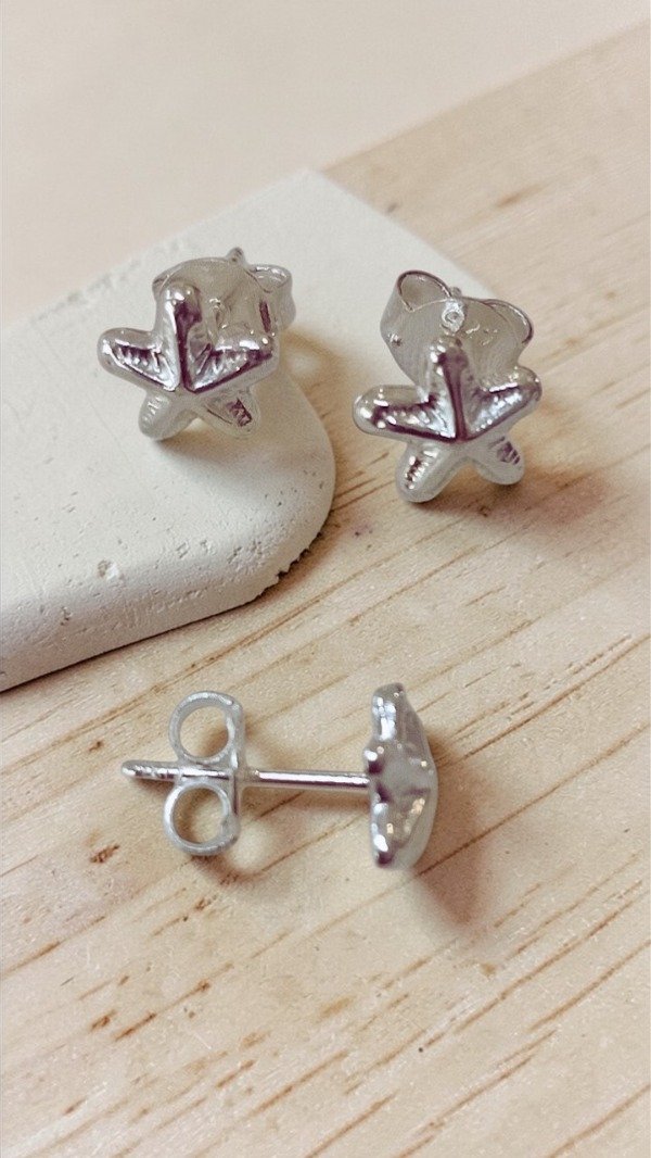Producto - Aro de Plata 925 estrellita de mar