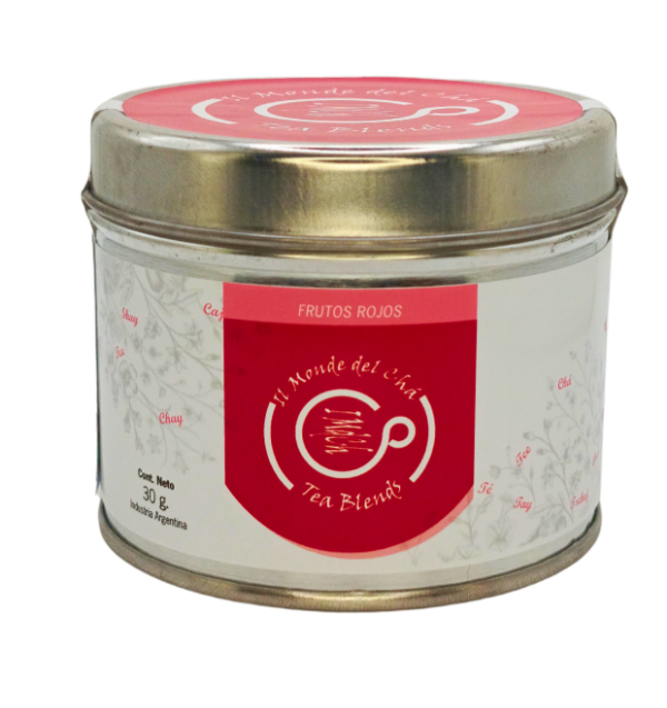 Producto - Il Monde del Cha - Lata de Té en Hebras FRUTOS ROJOS