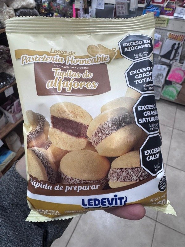 Producto - Premezcla para Tapitas de Alfajores Ledevit x 250 gr