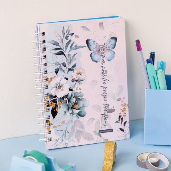 Producto - Cuaderno A5 "Tiempo" x80hjs. RAY - Punto Cero