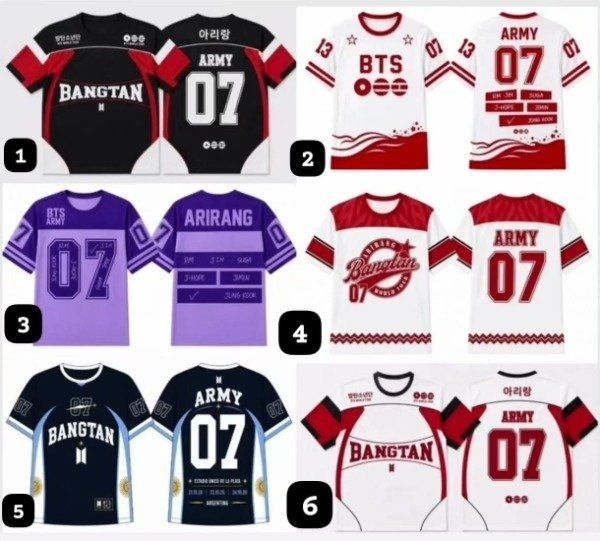 Producto - Remeras BTS - Ingrese Para Elegir
