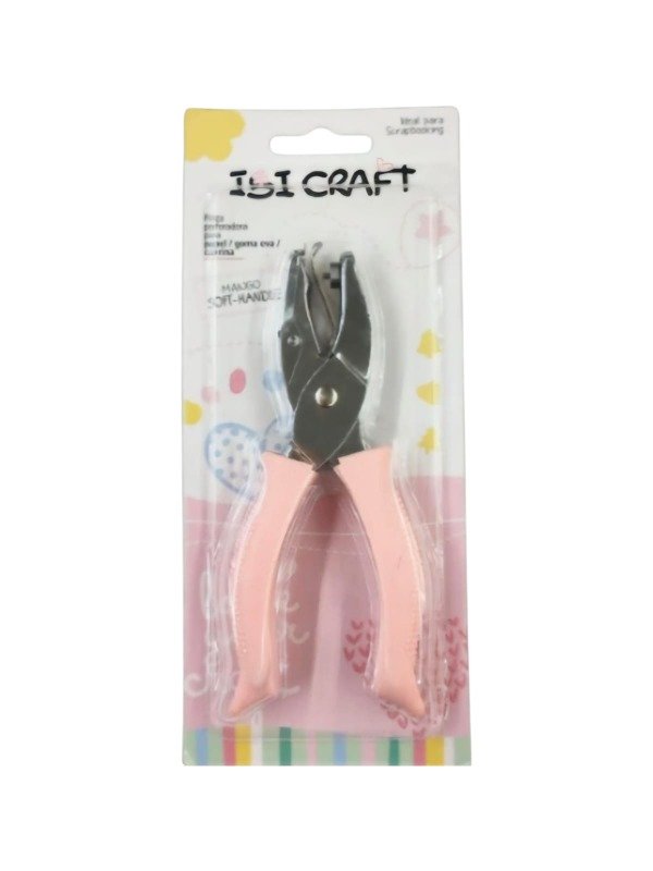 Producto - Sacabocado Ibi Craft Círculo 1,/4mm Pinza Perforadora Troquel Color Rosa